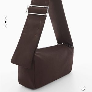 Mango Shoulder Bag with Buckle